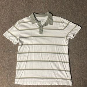 Aeropostale short sleeve polo dress shirt, Large, 3 button 100% cotton